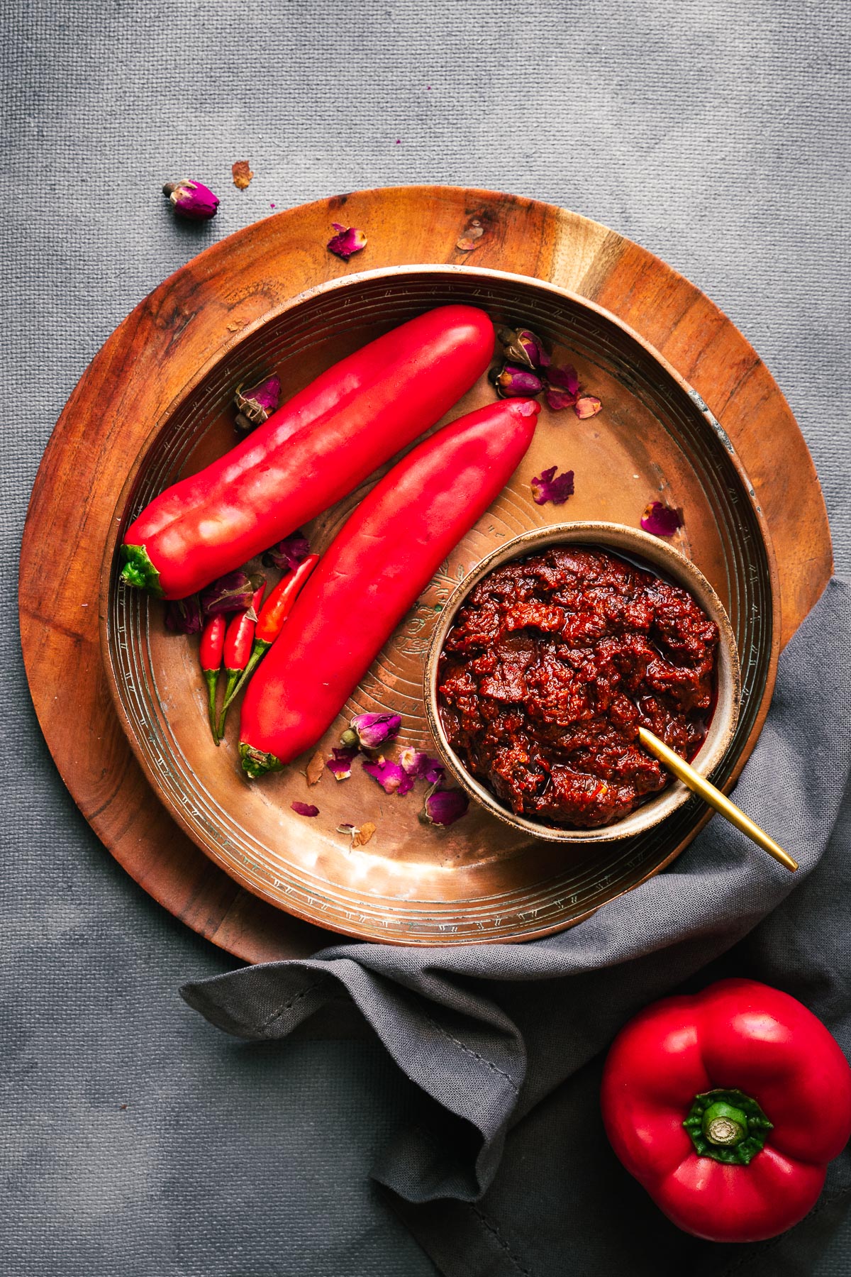 How to Make Rose Harissa Paste - Non-Guilty Pleasures