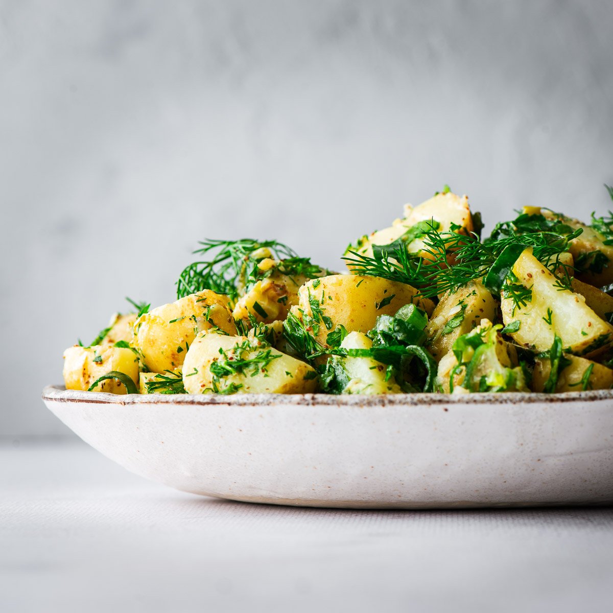 Herbed Potato Salad (No Mayo, No Egg)-image