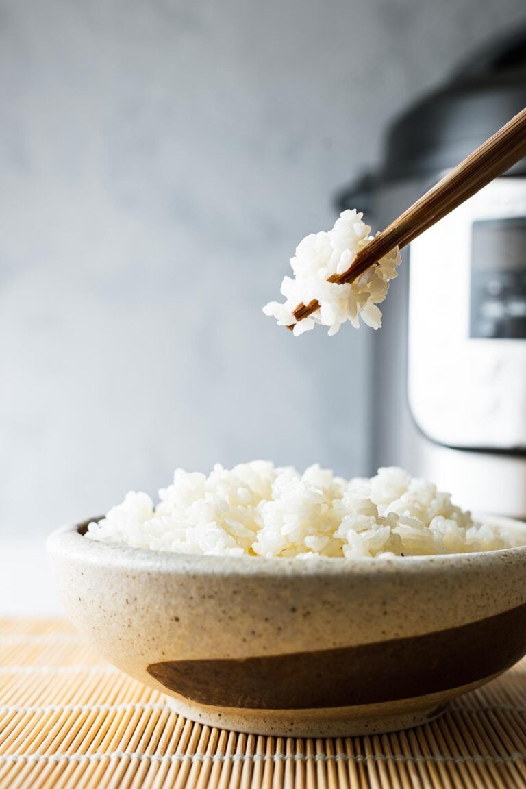 How to Make Instant Pot ShortGrain Rice (Perfect For Sushi) NonGuilty Pleasures