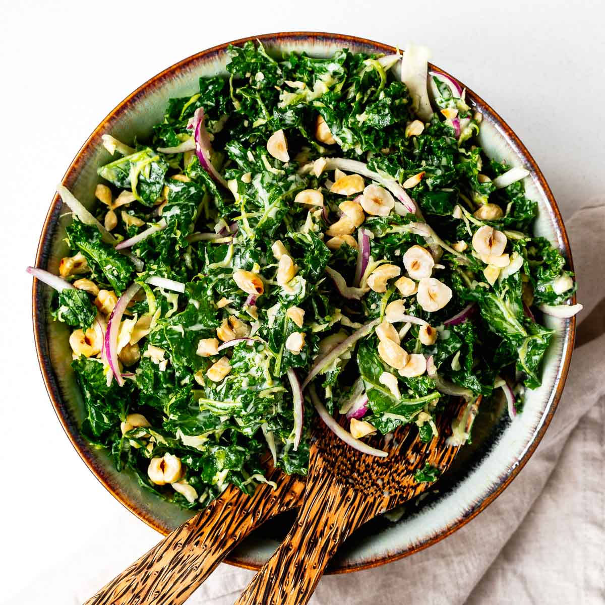 Kale Salad With Tahini Dressing NonGuilty Pleasures