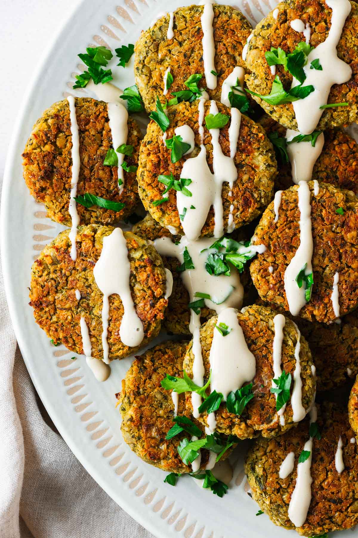 Easy Baked Falafel With Canned Chickpeas