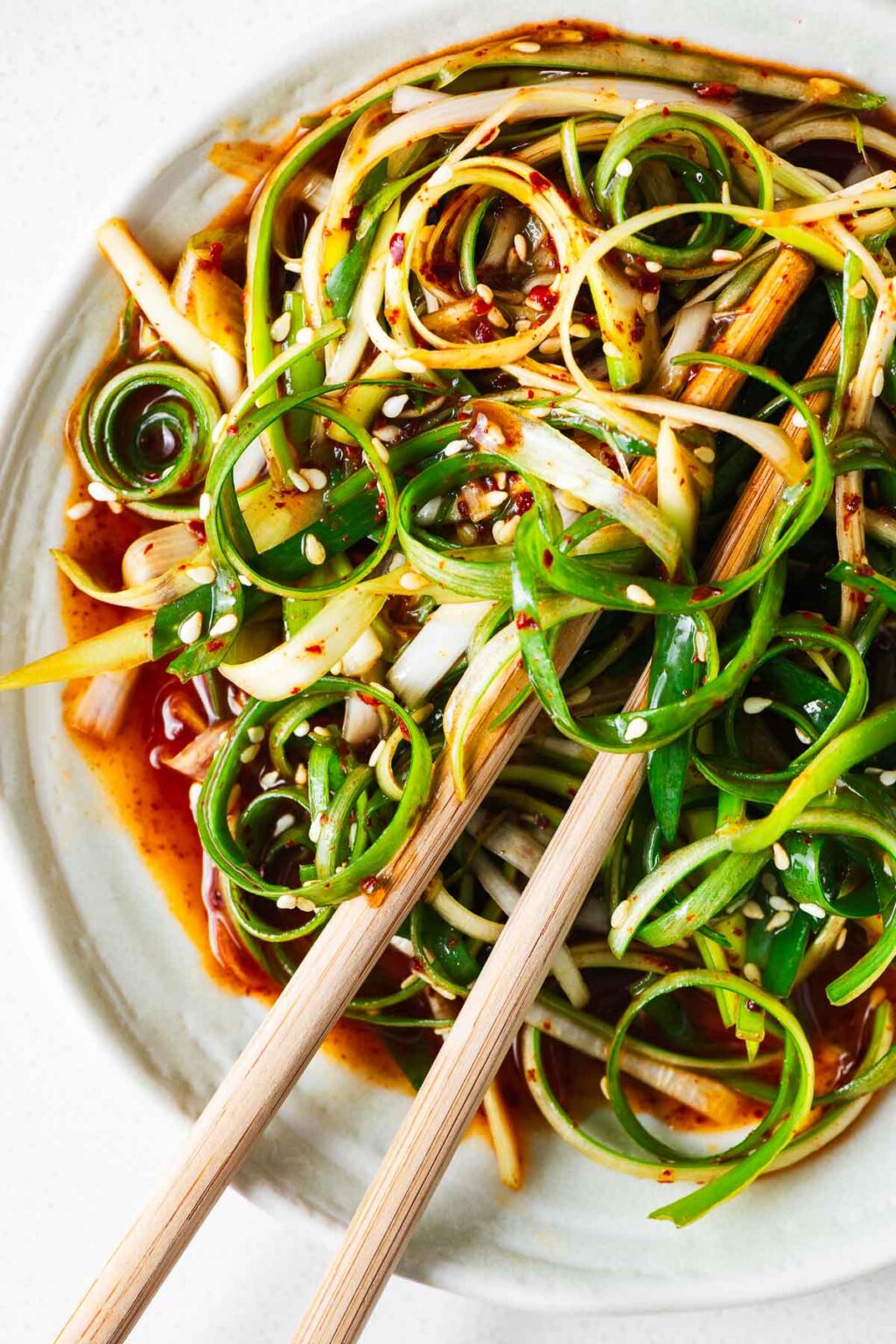 Korean Green Onion Salad (Pa Muchim) NonGuilty Pleasures
