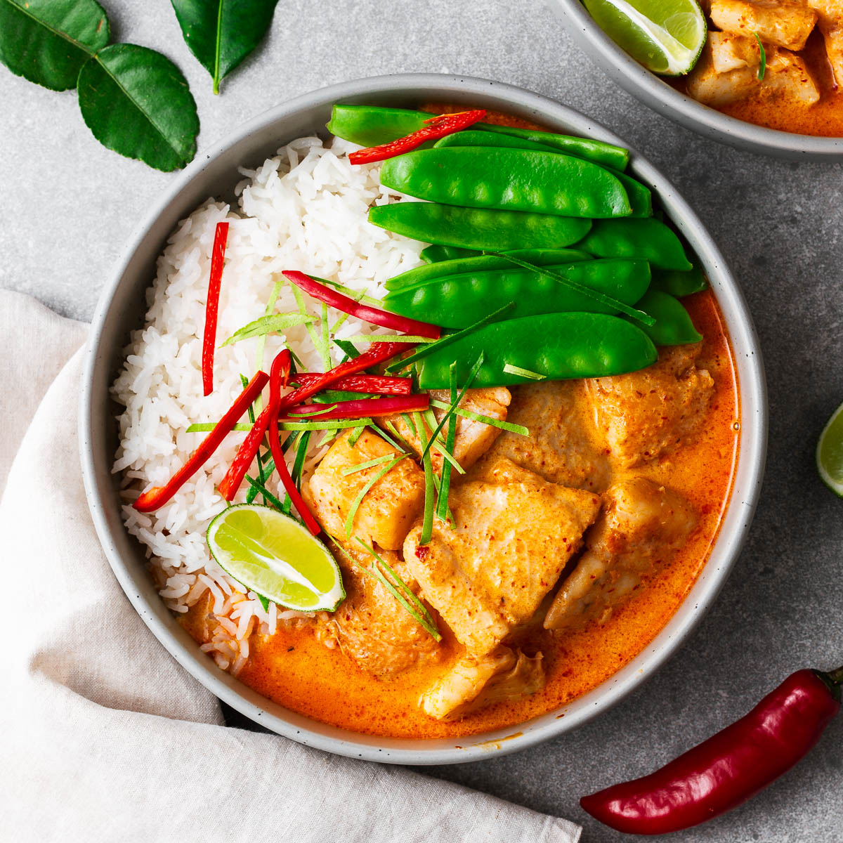 Thai Red Curry With Fish (Super Easy Recipe) - Non-Guilty Pleasures