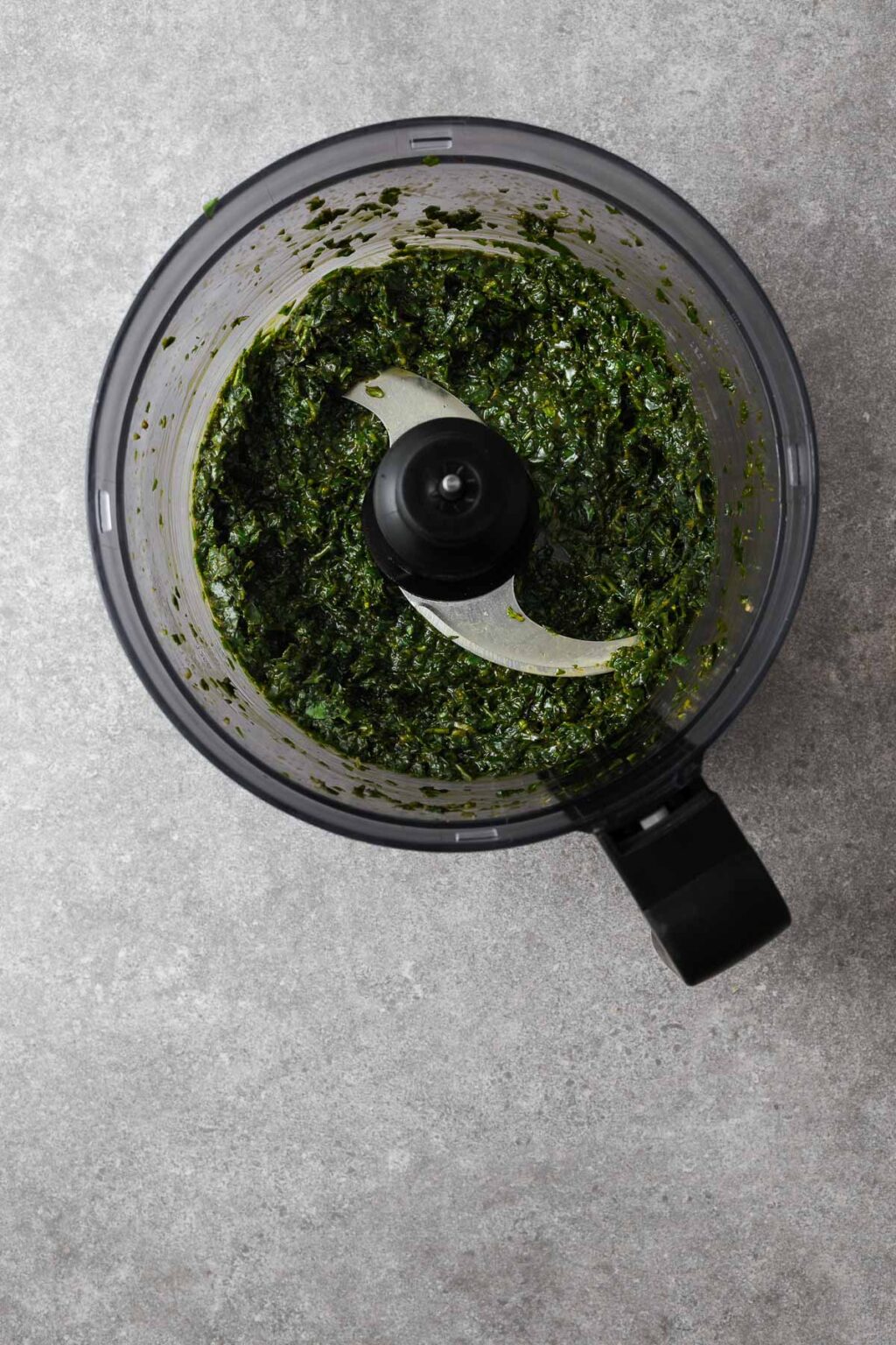 How To Make Pesto In A Food Processor (Large Batch Recipe) - Non-Guilty ...