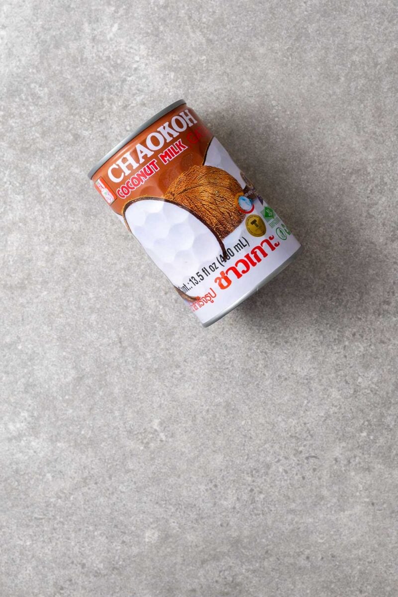 A can of Thai coconut milk.